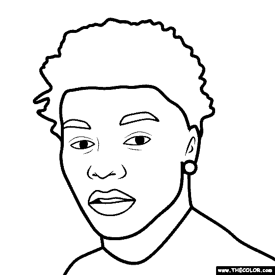 Lil Baby Coloring Page