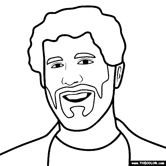 Lil Dicky Coloring Page
