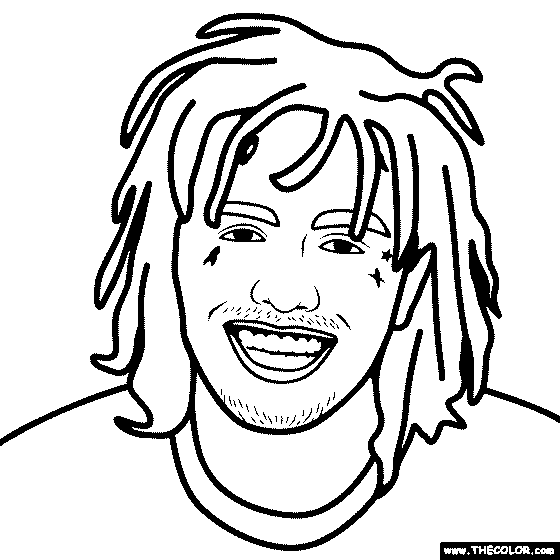 Lil Pump  Coloring Page