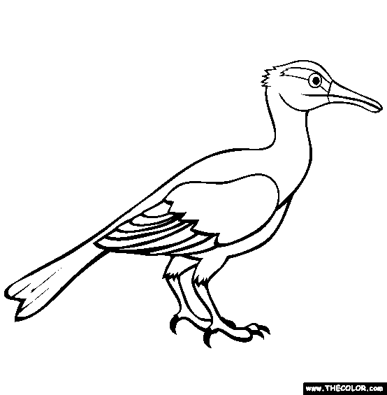 Longipteryx Coloring Page