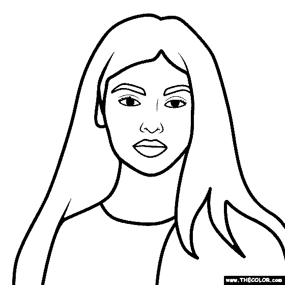 Loren Gray Coloring Page