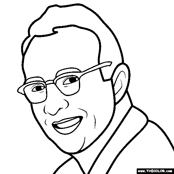 Luis Walter Alvarez Coloring Page
