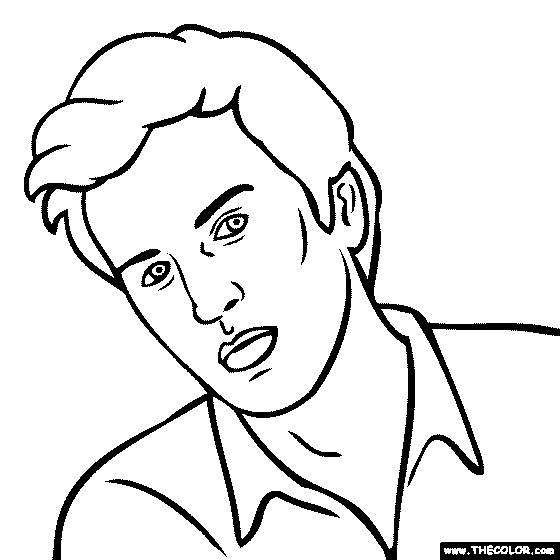 Luke Bryan Coloring Page