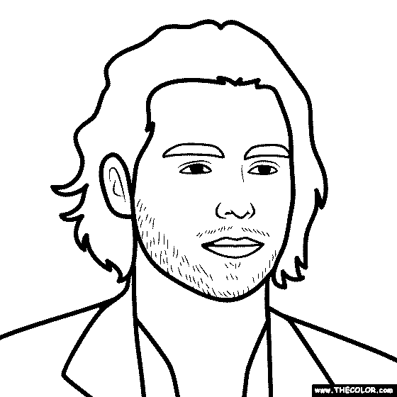 Luke Hemmings Coloring Page