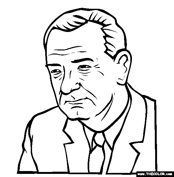 coloring pages of george bush