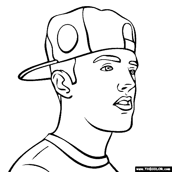 Mac Miller Coloring Page | Rapper, Hip Hop Artist