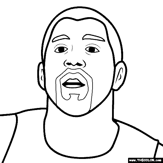 Magic Johnson Coloring Page