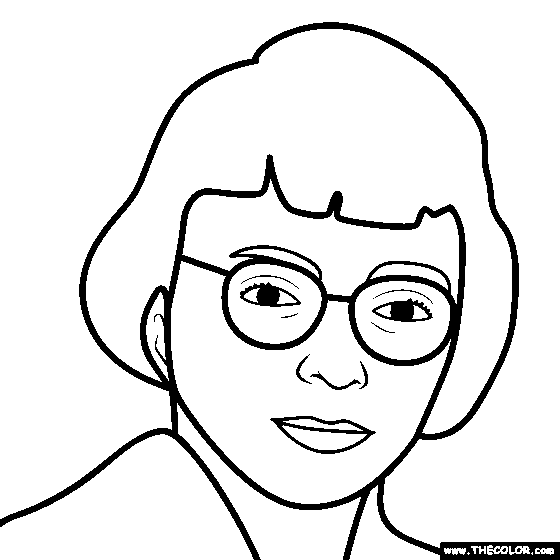 Marie Tharp Coloring Page