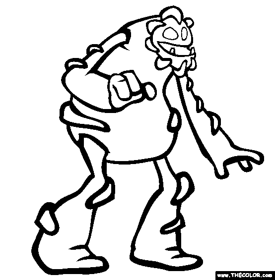 Mario Coloring Page