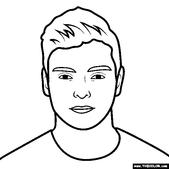 Martin Garrix Coloring Page