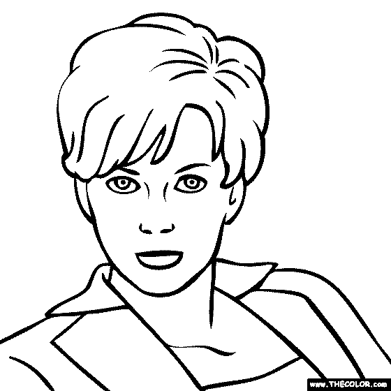 Martina McBride Coloring Page