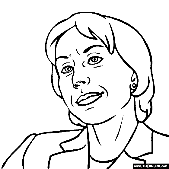 Martina Navratilova Coloring Page