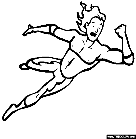 Max Gunt Pro Wrestler Online Coloring Page