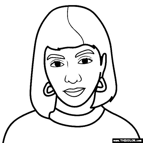 Melanie Martinez Coloring Page