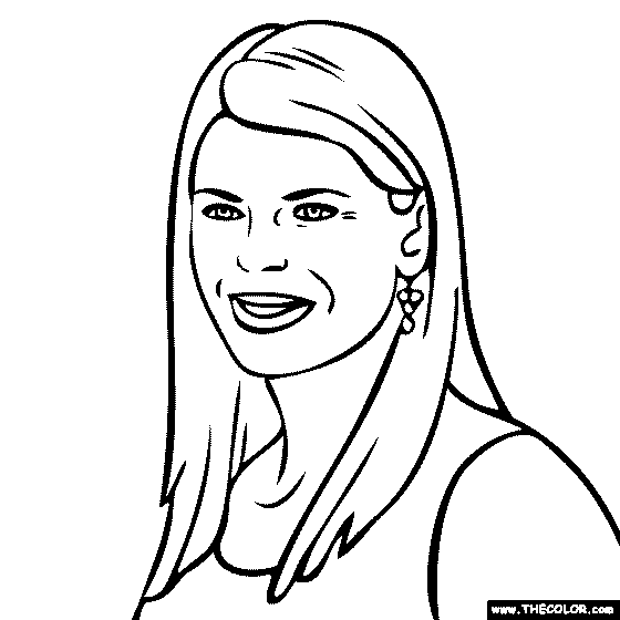 Mia Hamm Coloring Page