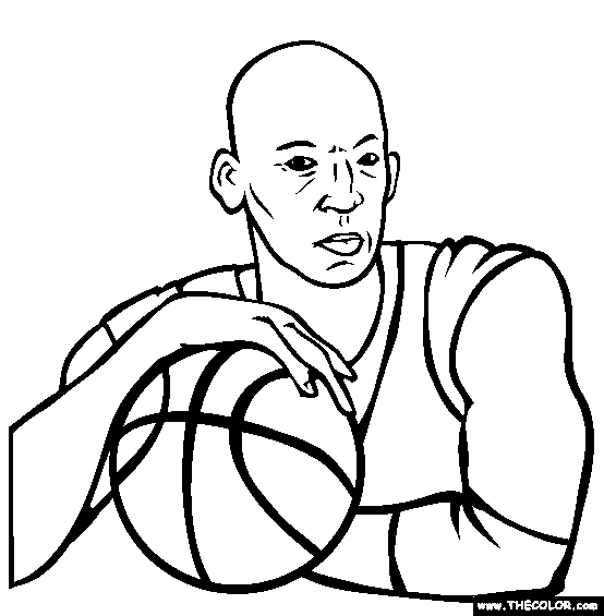 Download Michael Jordan Coloring Page Free Jordan Online Coloring