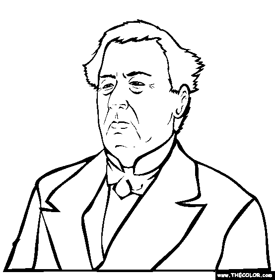 Millard Fillmore Coloring Page