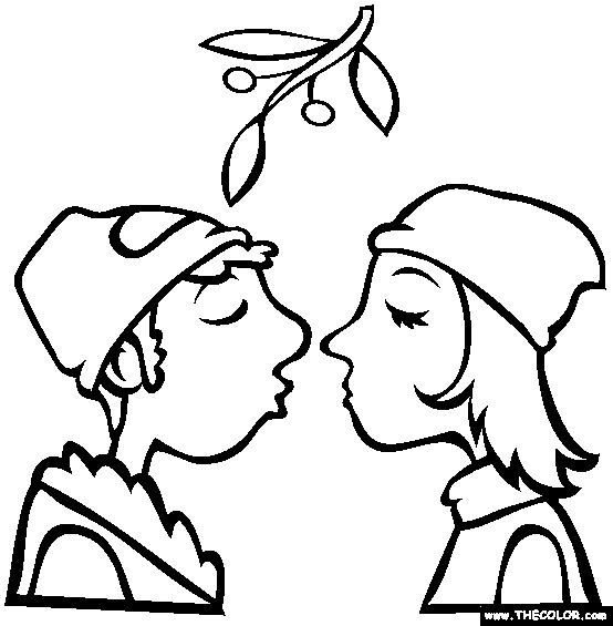 christmas online coloring pages