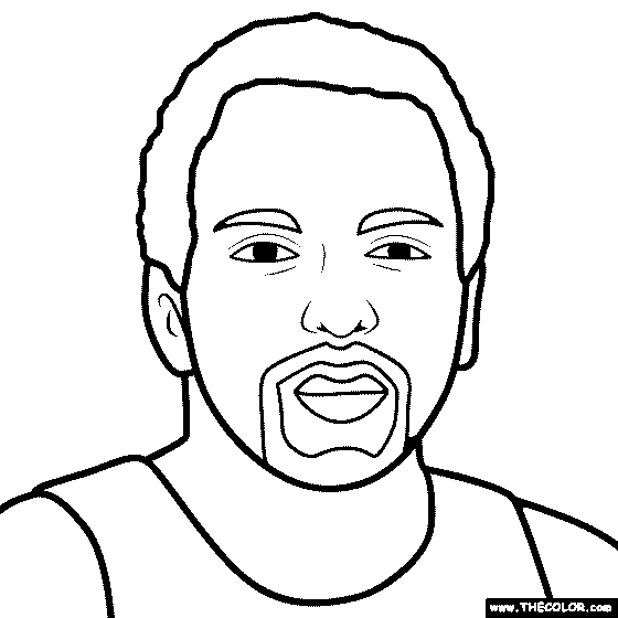 Moses Malone Coloring Page