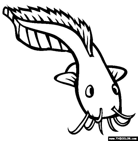 Nasrallah Fish Coloring Page