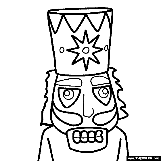 Nutcracker Coloring Page