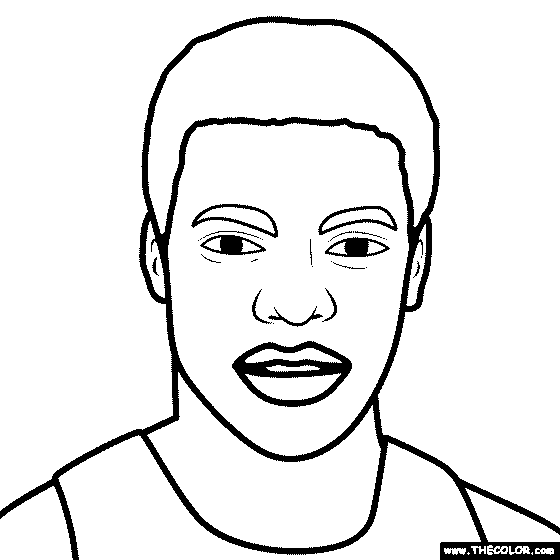 Oscar Robertson Coloring Page