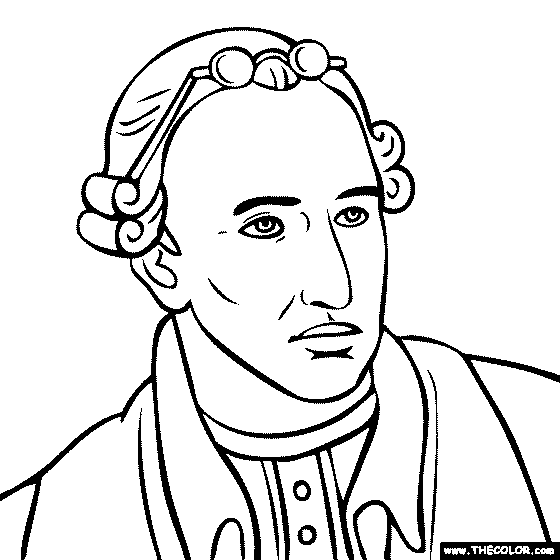 Patrick Henry Coloring Page