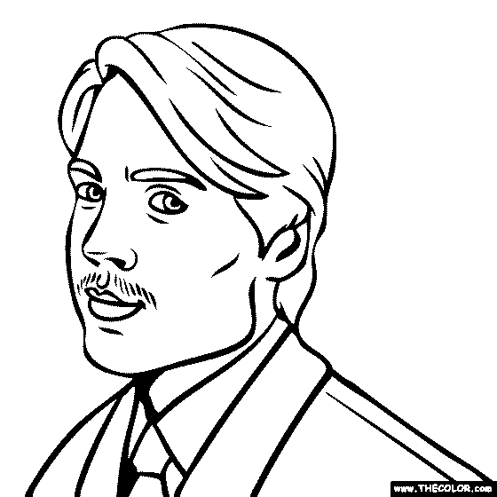 Pete Cashmore Coloring Page