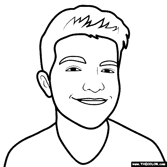 Preston Coloring Page