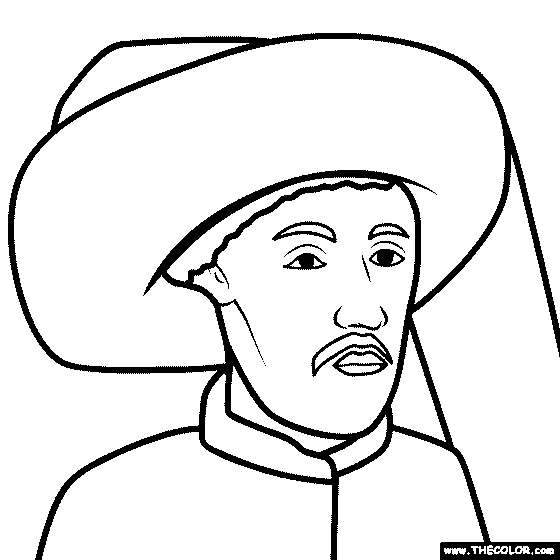 Prince Henry the Navigator Coloring Page