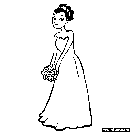 Quinceanera Coloring Page