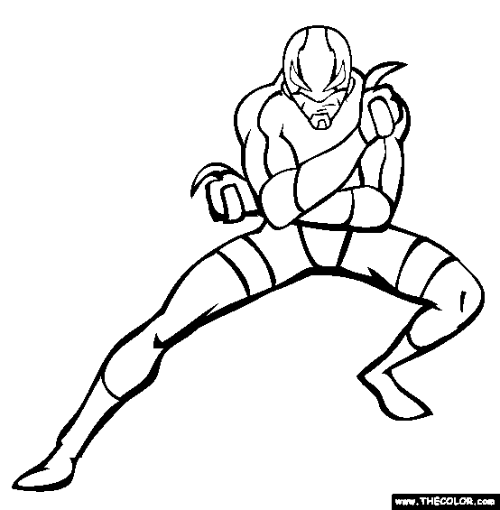 Raptor Coloring Page