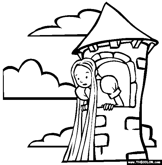 85 Rapunzel Coloring Pages Online Best