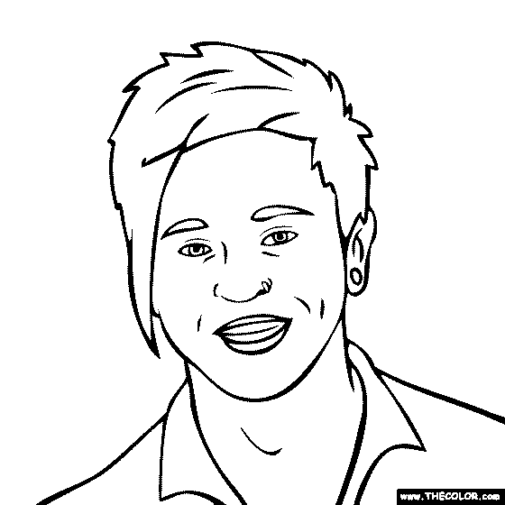 Reece Mastin Coloring Page