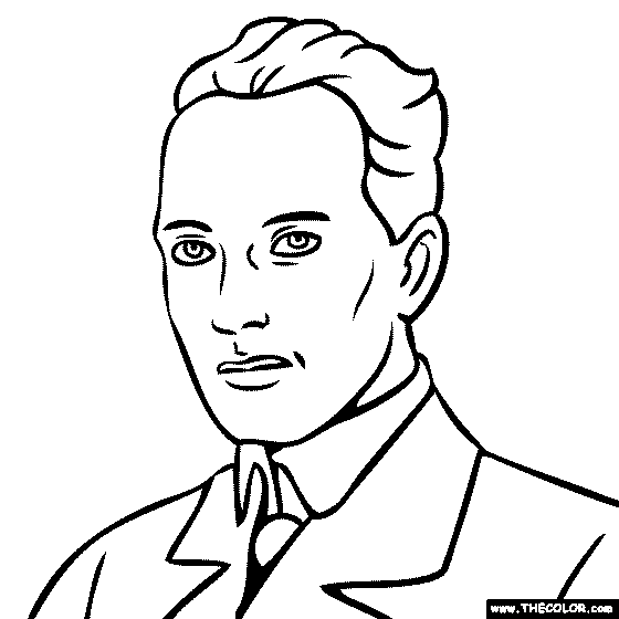 Richard Byrd Coloring Page