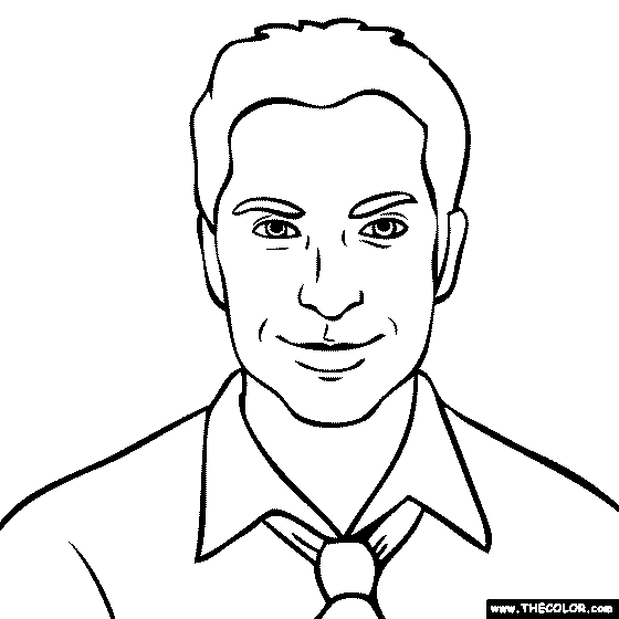 Richie Keen Director Actor Writer Coloring Page