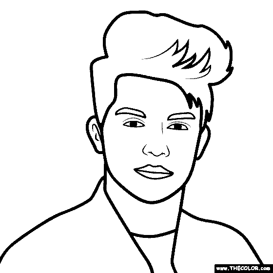 Riyaz Aly Coloring Page