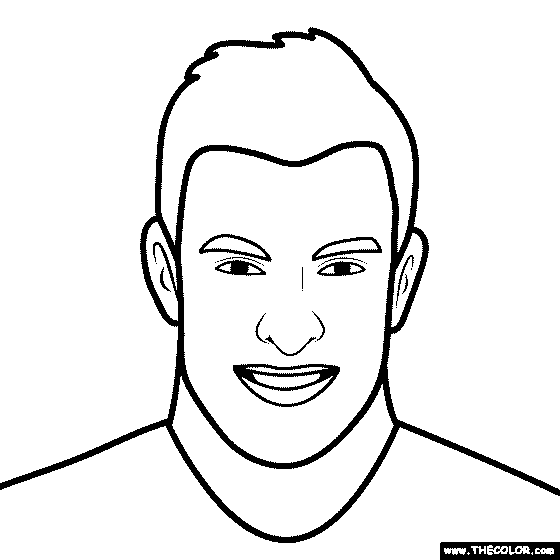 Rob Gronkowski Coloring Page