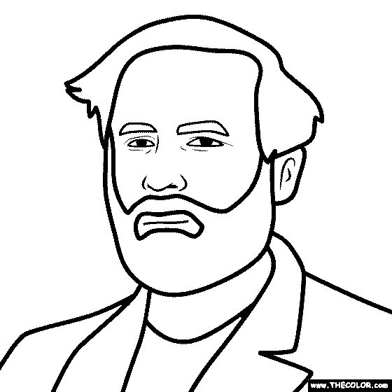Robert E Lee Coloring Page