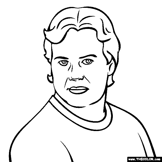 Roddy Piper Coloring Page