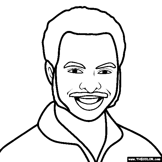 Ronald McNair Coloring Page Ronald McNair Coloring Page