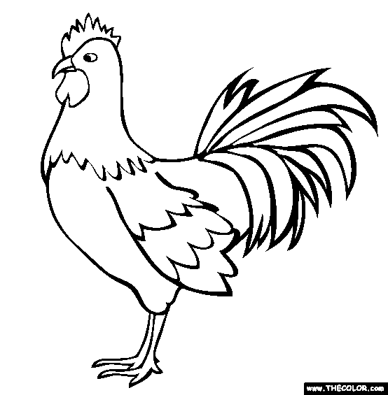 Farm animals Online Coloring Pages