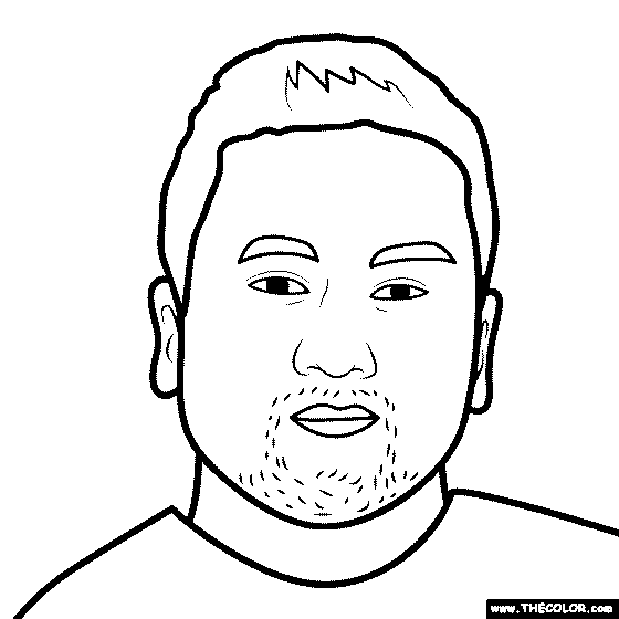 Roy Choi Coloring Page