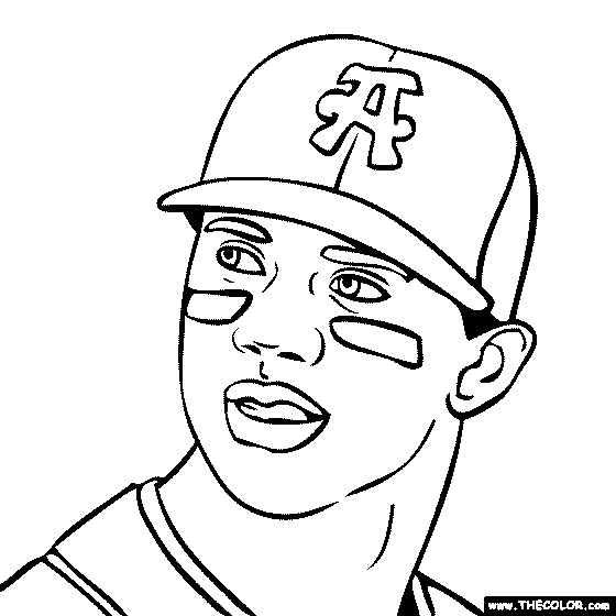 Russell Wilson Coloring Page
