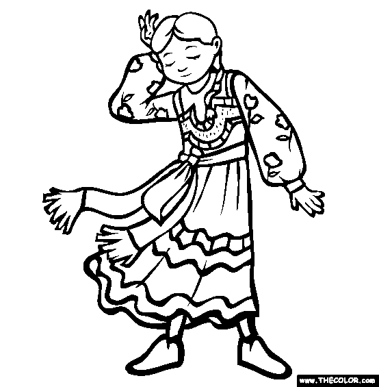 Russia Coloring Page