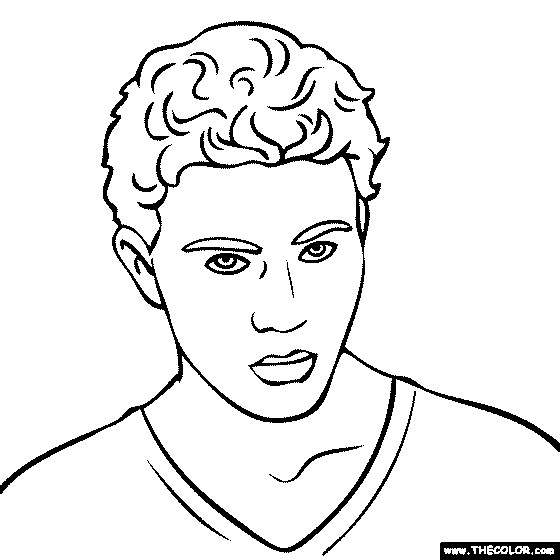 Ryan Phillippe Actor Coloring Page