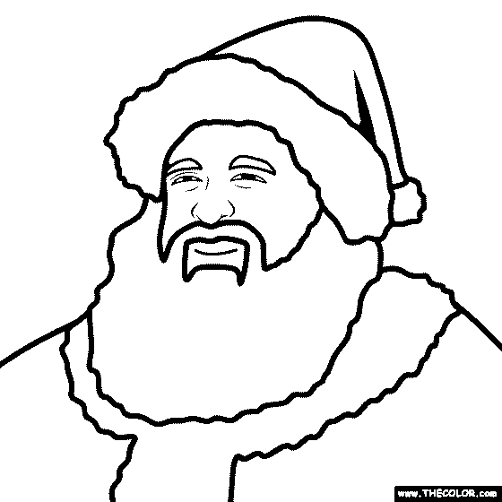 Santa Claus Coloring Page