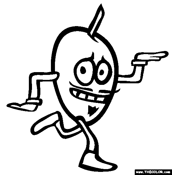 Sapodilla Coloring Page