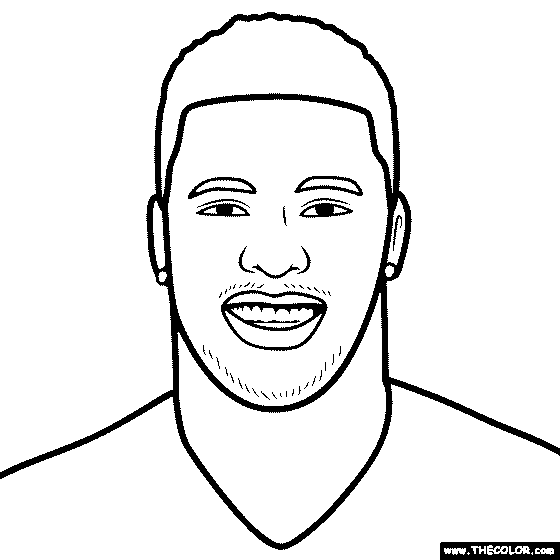 Saquon Barkley Coloring Page