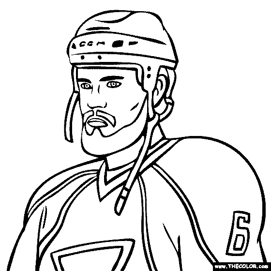 Shea Weber Coloring Page